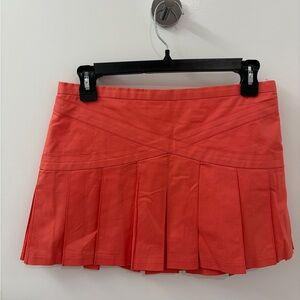 BCBGMAXAZARIA Coral Pleated Women's Skirt (size 0)